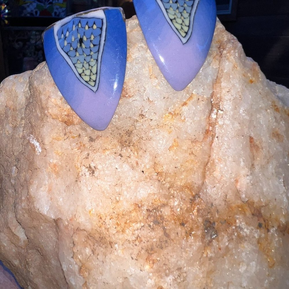 Ceramic Post Earring - image 4